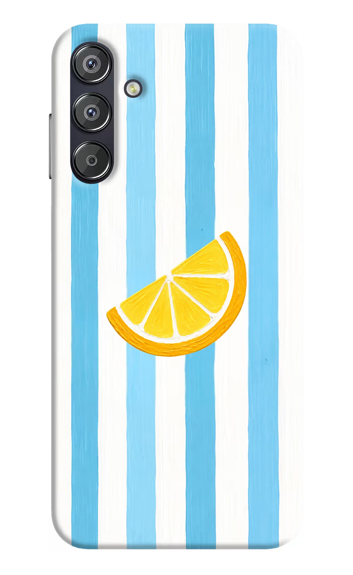 Summer Lemon Samsung F15 5G Hard Case Back Cover by Casekaro