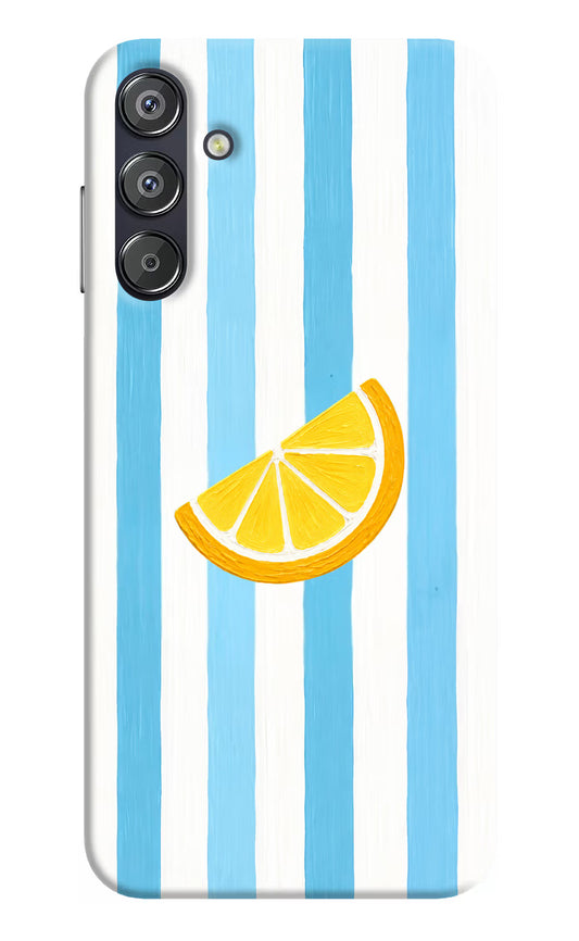 Summer Lemon Samsung F15 5G Hard Case Back Cover by Casekaro