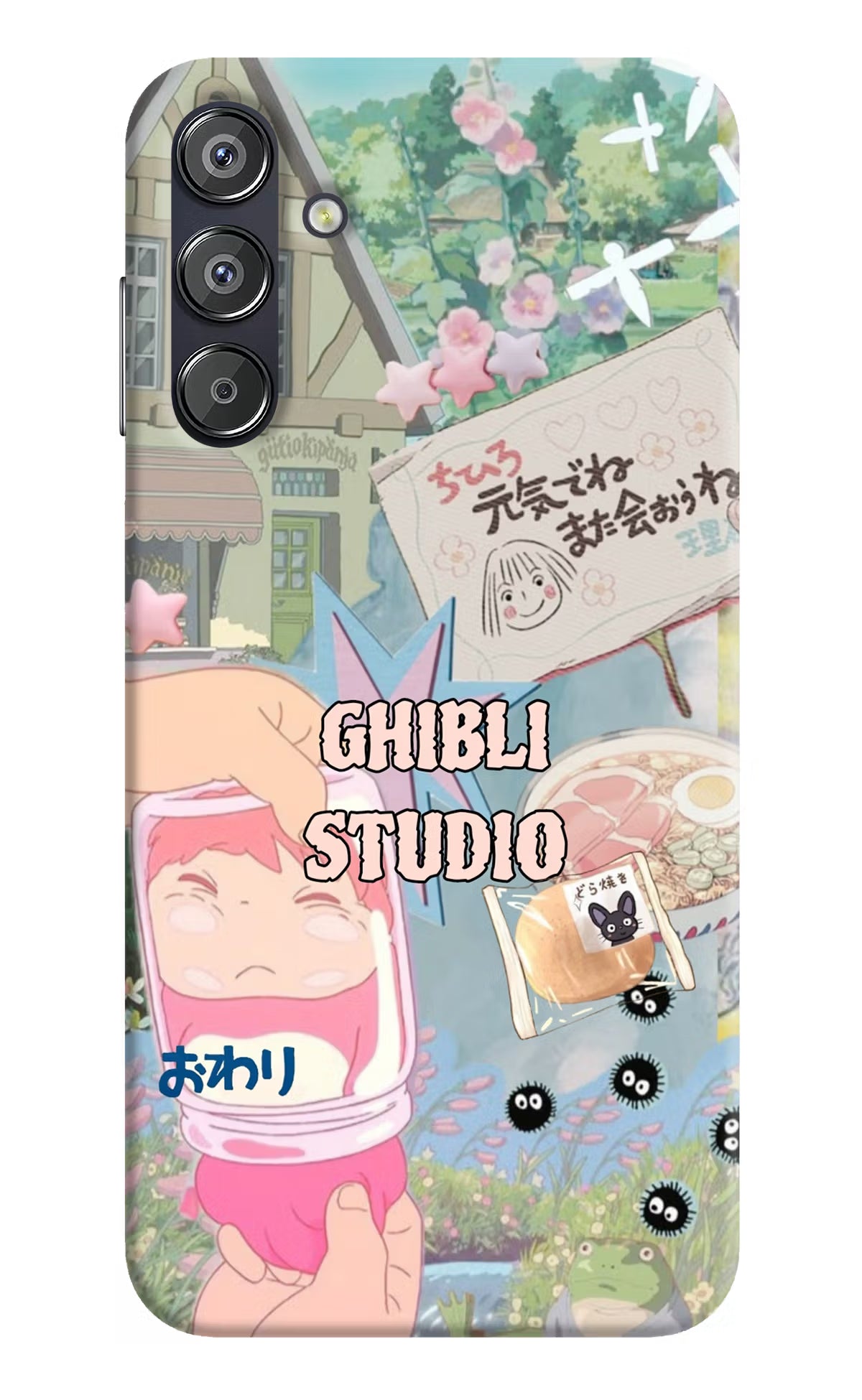 Studio Ghibli Samsung F15 5G Back Cover