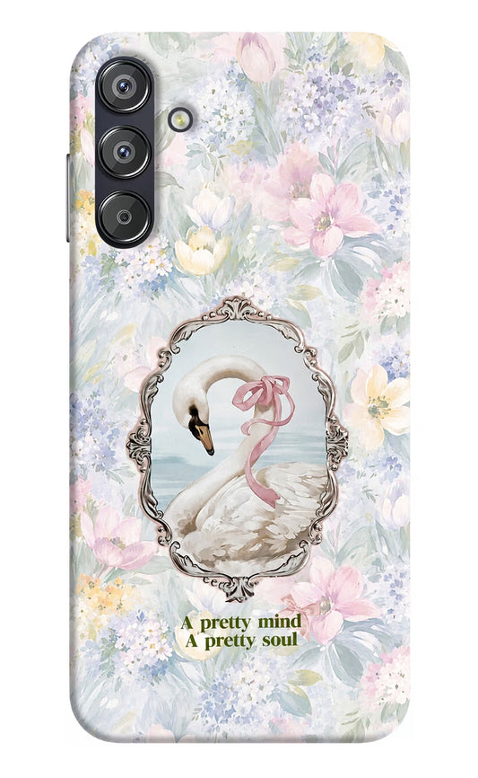 Pretty Mind Pretty Soul Samsung F15 5G Hard Case Back Cover by Casekaro