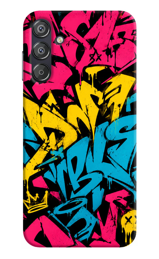 Graffiti Vibe Samsung F15 5G Hard Case Back Cover by Casekaro