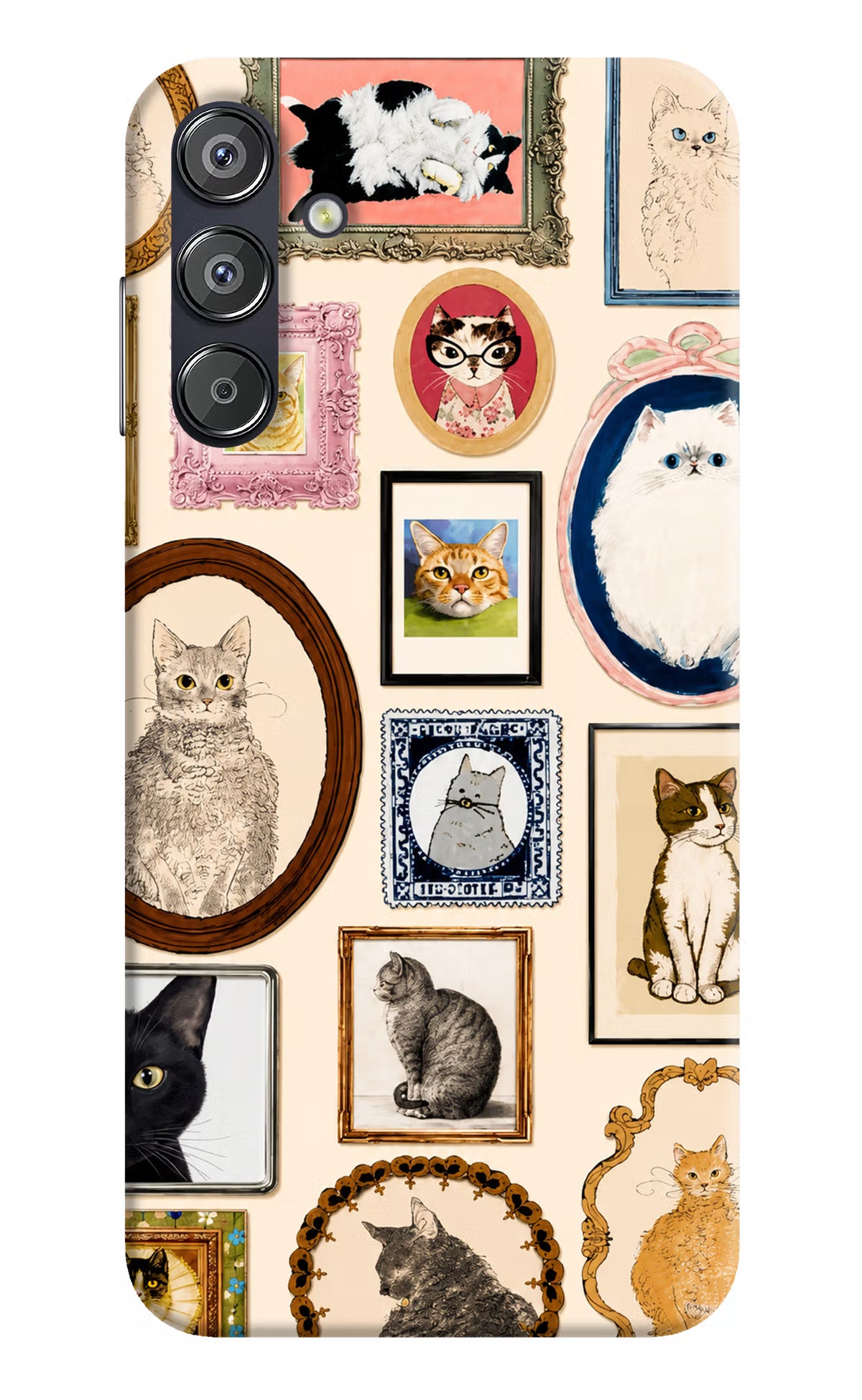 Mirror Cats Samsung F15 5G Back Cover