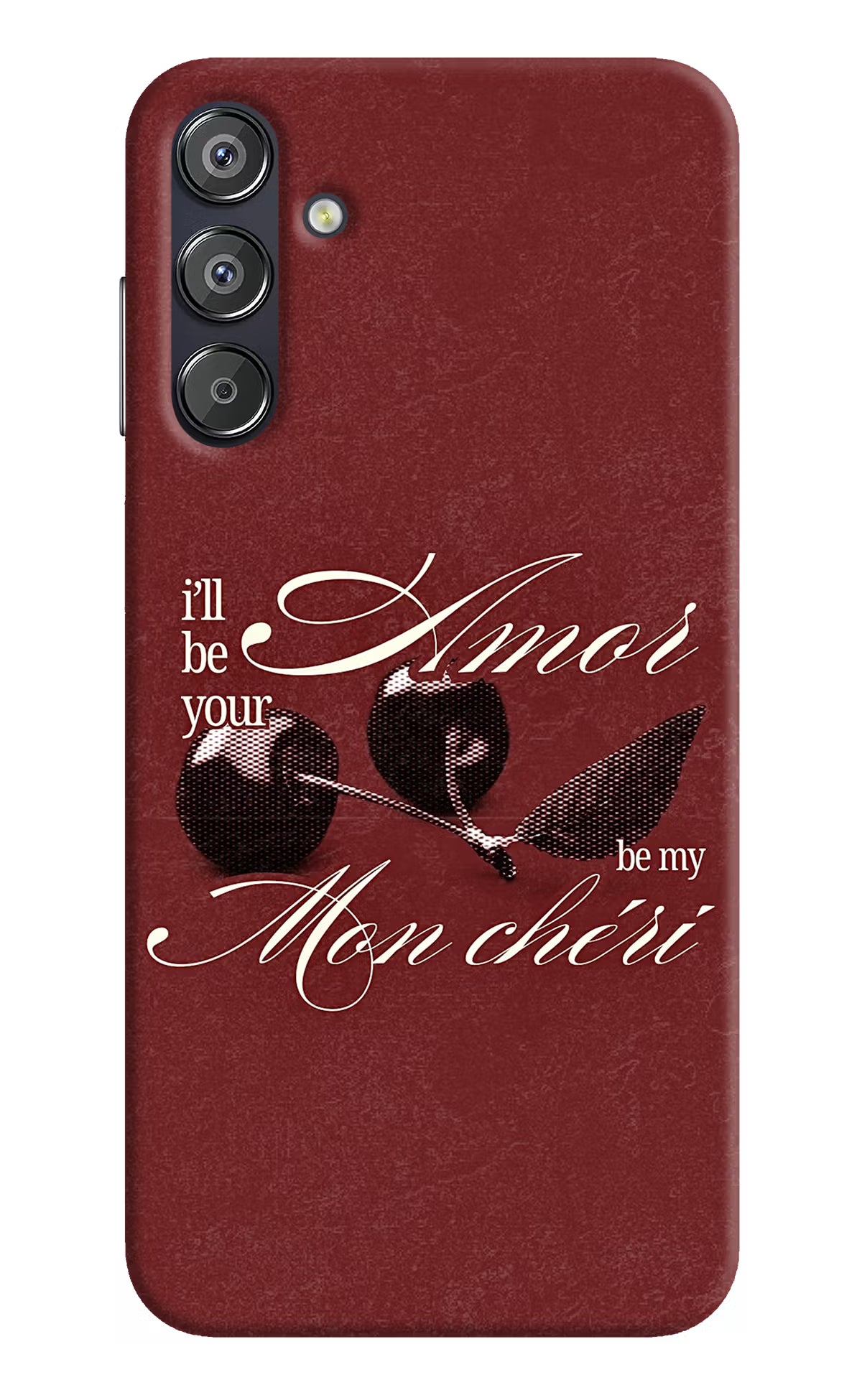 Velvet Cherry Samsung F15 5G Back Cover