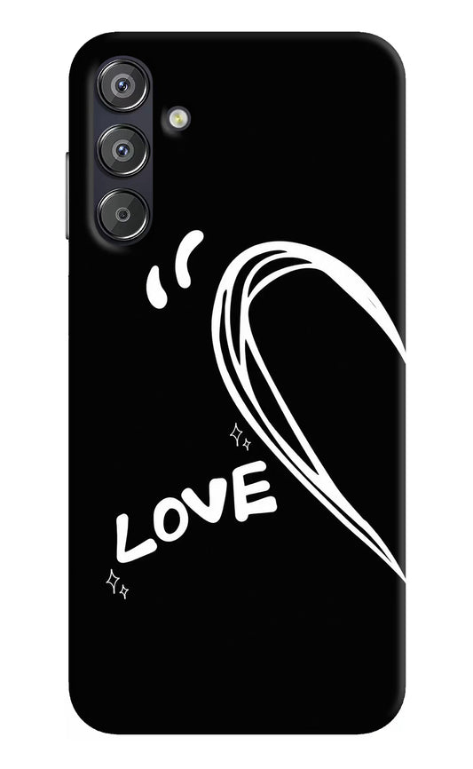 Love Line Samsung F15 5G Hard Case Back Cover by Casekaro