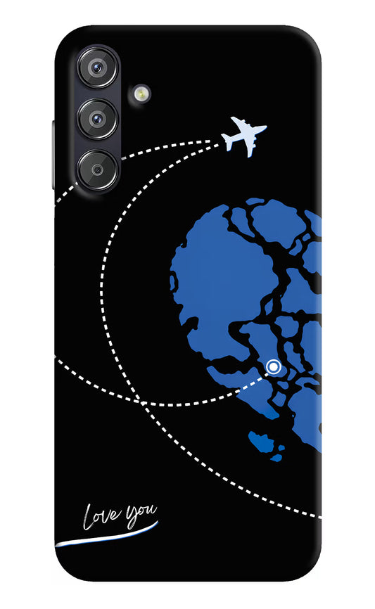 Love Orbit Samsung F15 5G Hard Case Back Cover by Casekaro