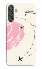 Miss Orbit Samsung F15 5G Hard Case Back Cover by Casekaro