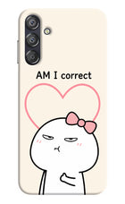 Always Right Samsung F15 5G Hard Case Back Cover by Casekaro