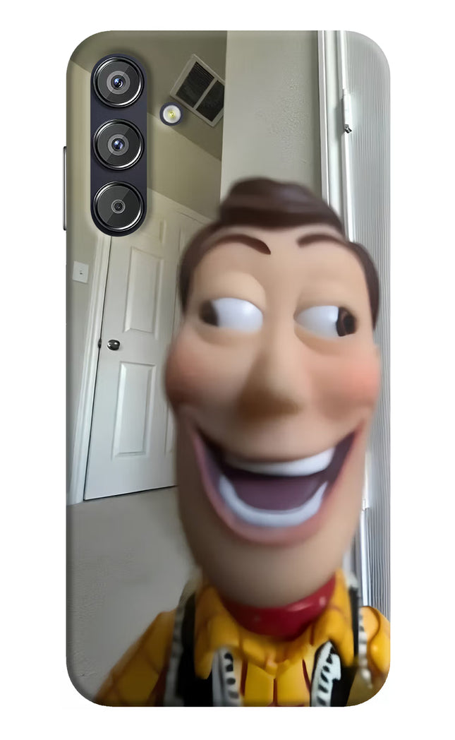 Side Eye Woody Samsung F15 5G Hard Case Back Cover by Casekaro