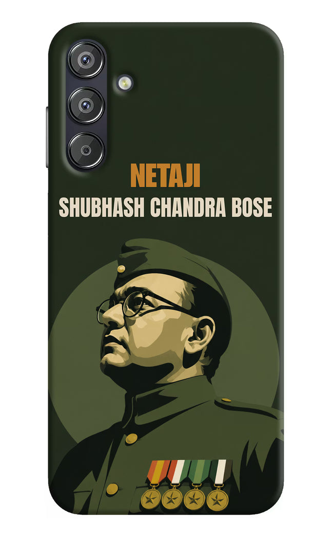 Netaji Legacy Samsung F15 5G Hard Case Back Cover by Casekaro