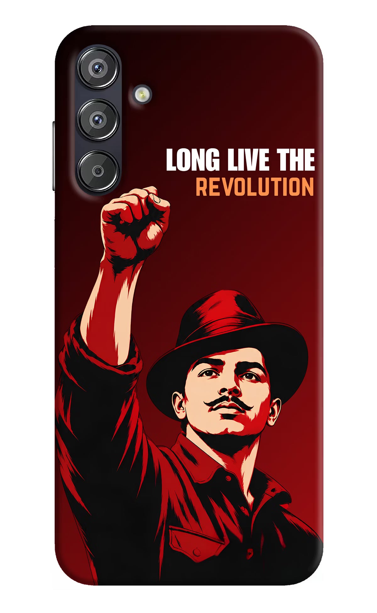 Bhagat Singh Revolution Samsung F15 5G Back Cover