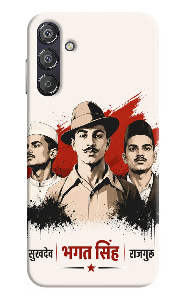 Bhagat Singh Trio Samsung F15 5G Hard Case Back Cover by Casekaro