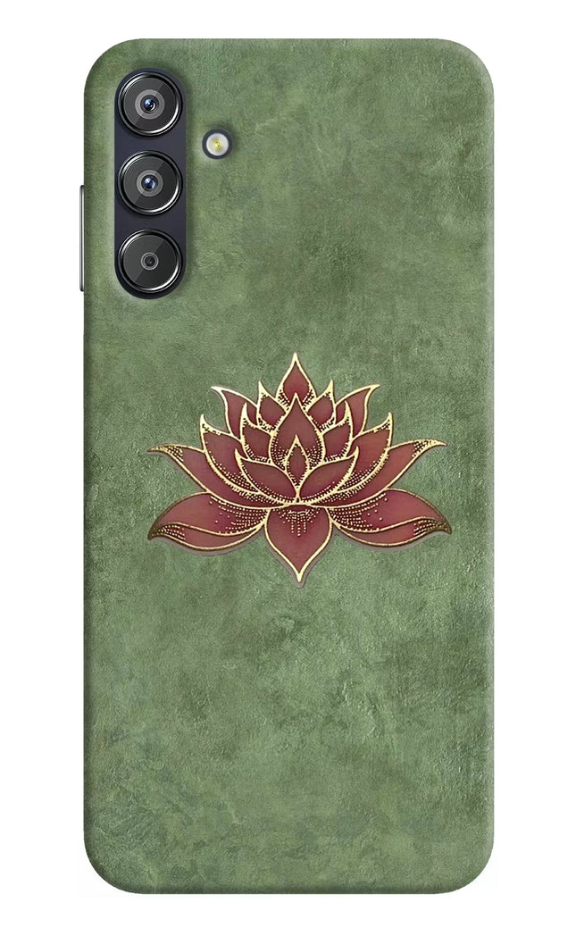 Lotus Grace Samsung F15 5G Hard Case Back Cover by Casekaro