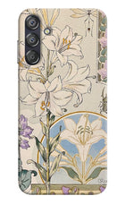 White Lily Samsung F15 5G Back Cover