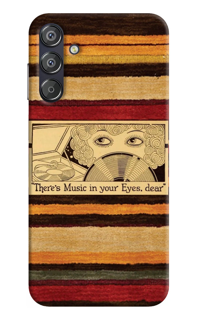 Vinyl Stripes Samsung F15 5G Hard Case Back Cover by Casekaro