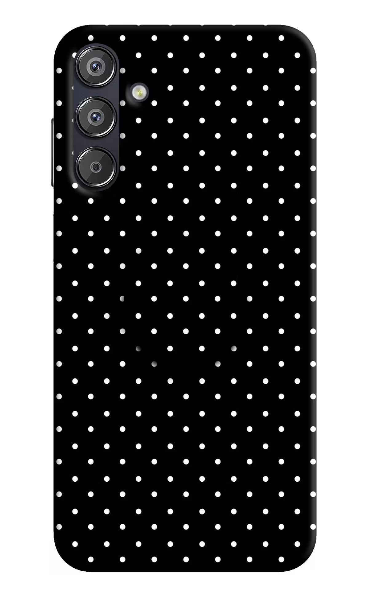 White Dots Samsung F15 5G Pop Case by Casekaro