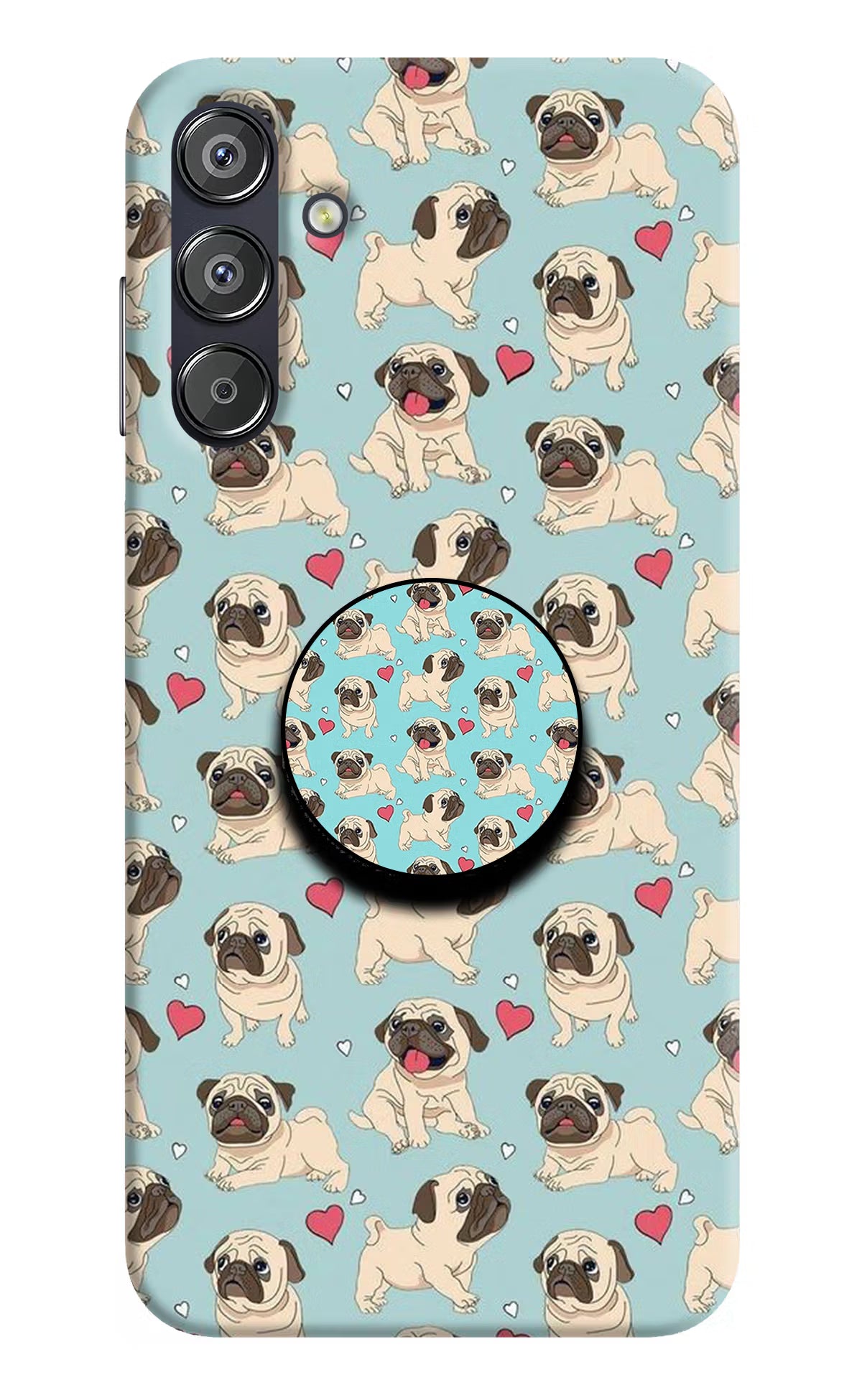Pug Dog Samsung F15 5G Pop Case by Casekaro