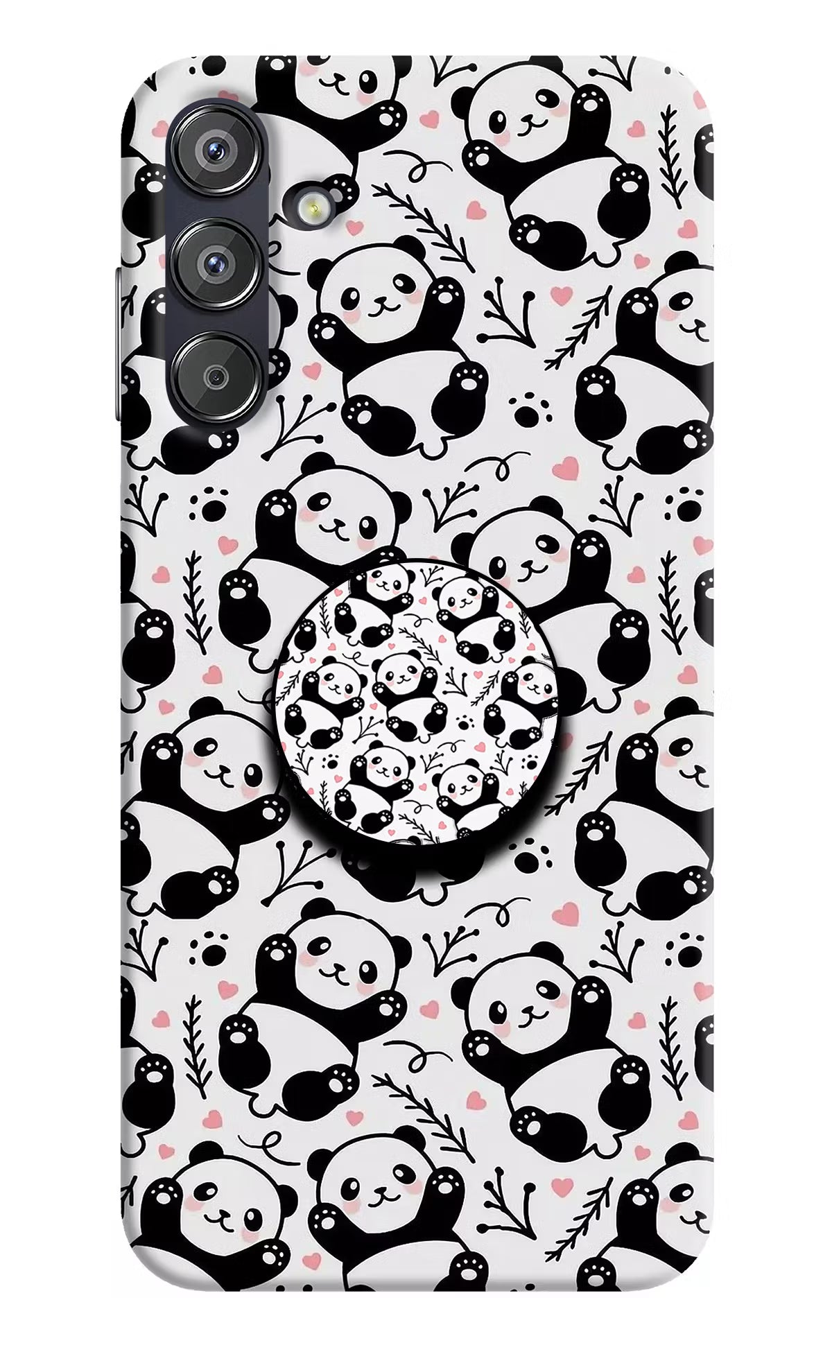 Cute Panda Samsung F15 5G Pop Case by Casekaro