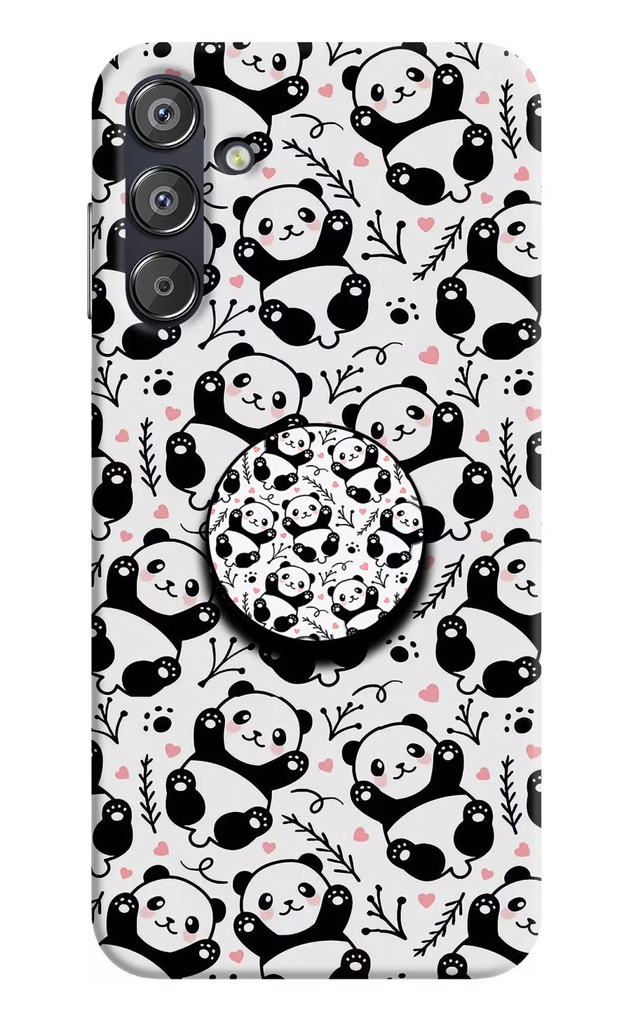 Cute Panda Samsung F15 5G Pop Case, Hard case