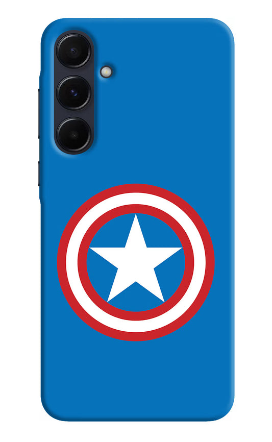 Captain America Logo Samsung A55 5G Hard Case Back Cover by Casekaro