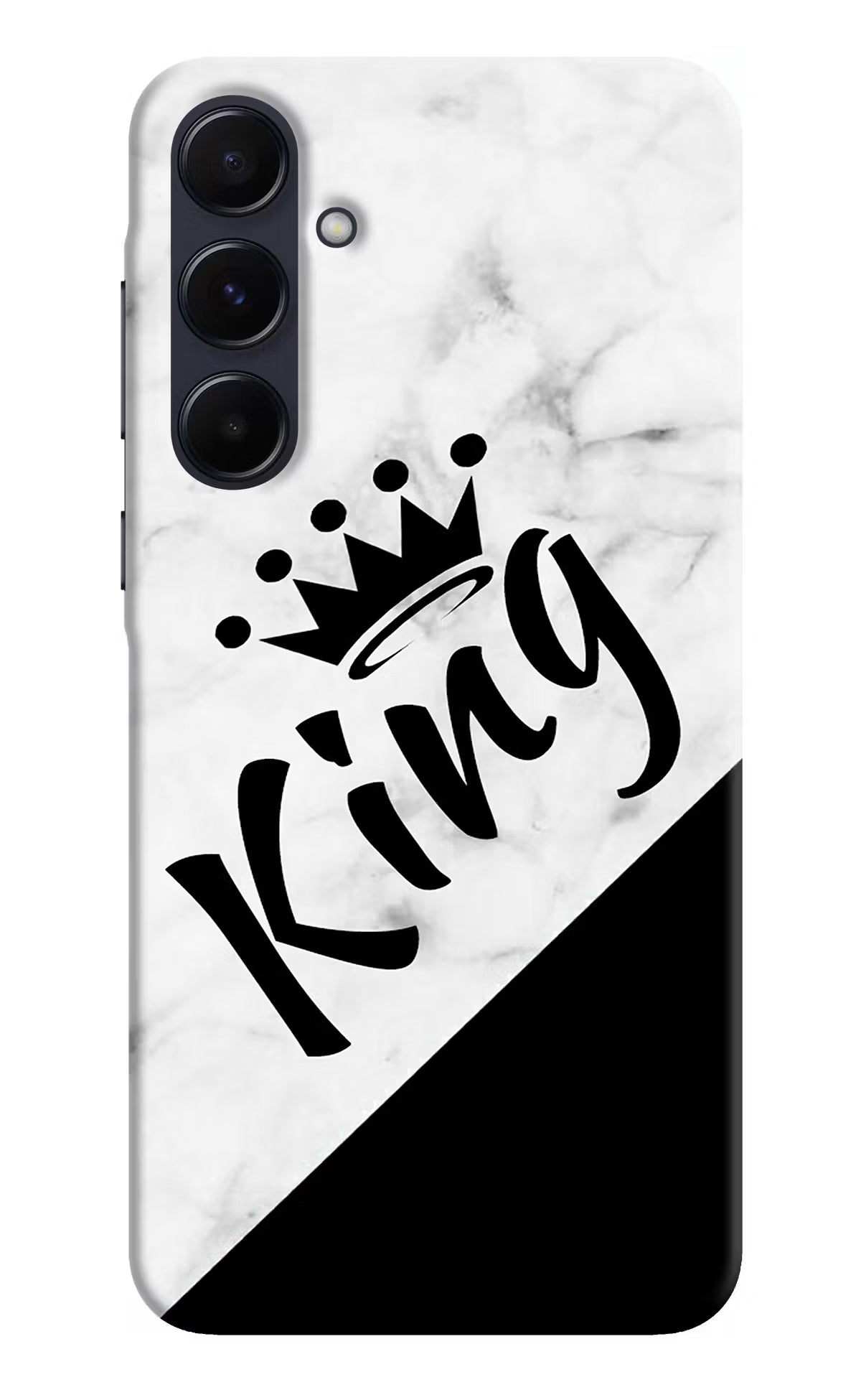 King Samsung A55 5G Hard Case Back Cover by Casekaro