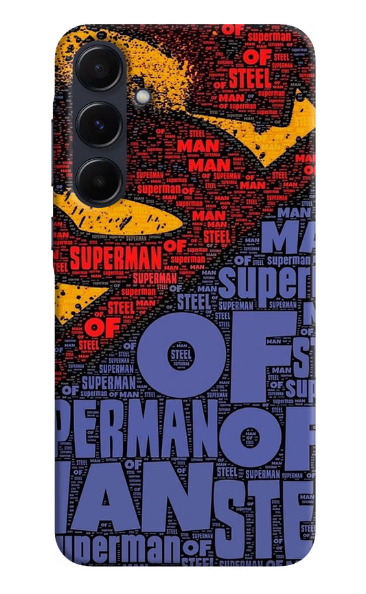 Superman Samsung A55 5G Hard Case Back Cover by Casekaro
