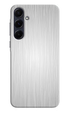Wooden Grey Texture Samsung A55 5G Hard Case Back Cover by Casekaro