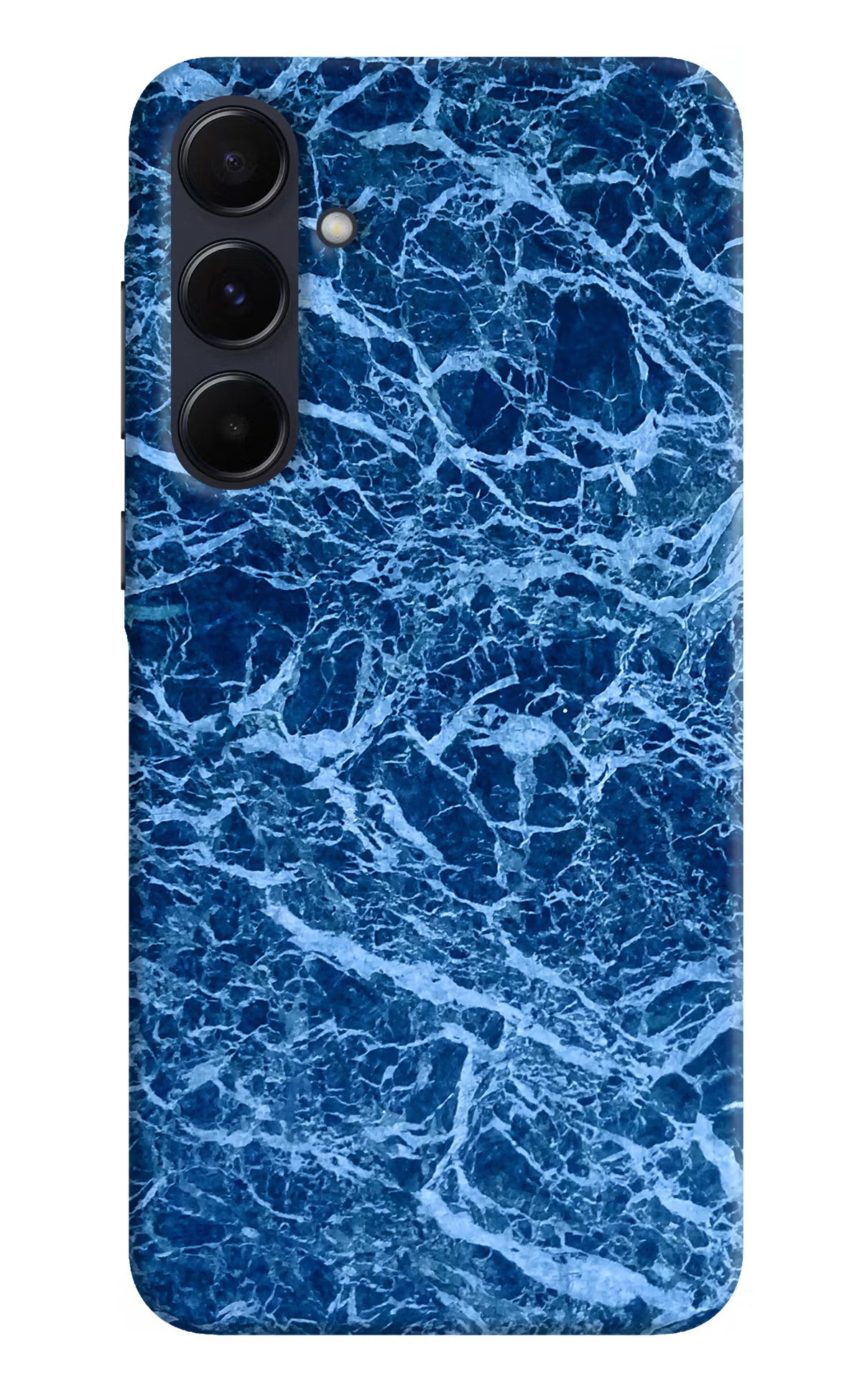 Blue Marble Samsung A55 5G Hard Case Back Cover by Casekaro