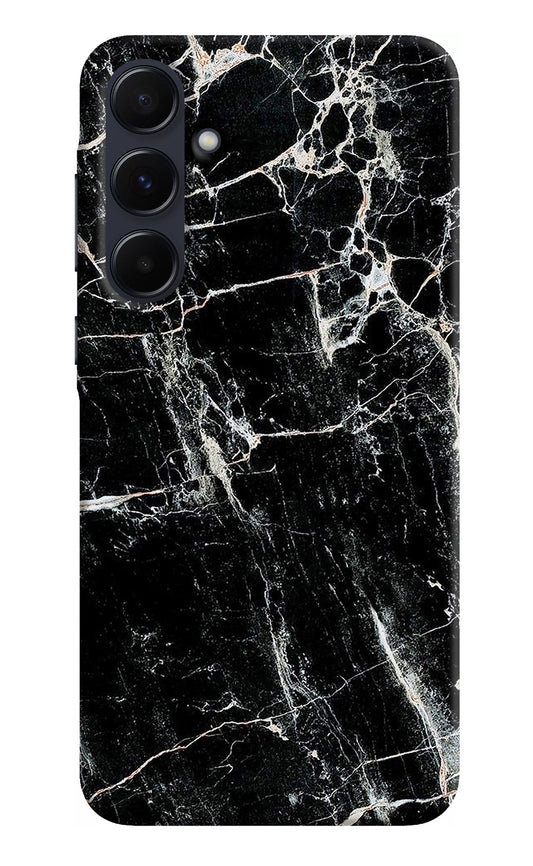 Black Marble Texture Samsung A55 5G Back Cover