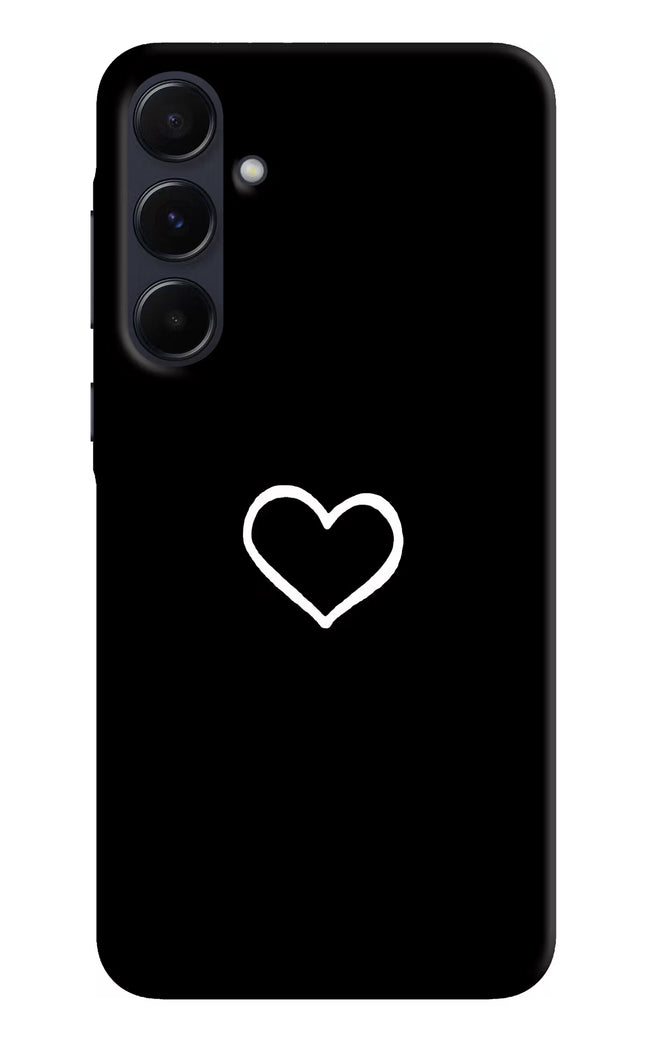 Heart Samsung A55 5G Hard Case Back Cover by Casekaro