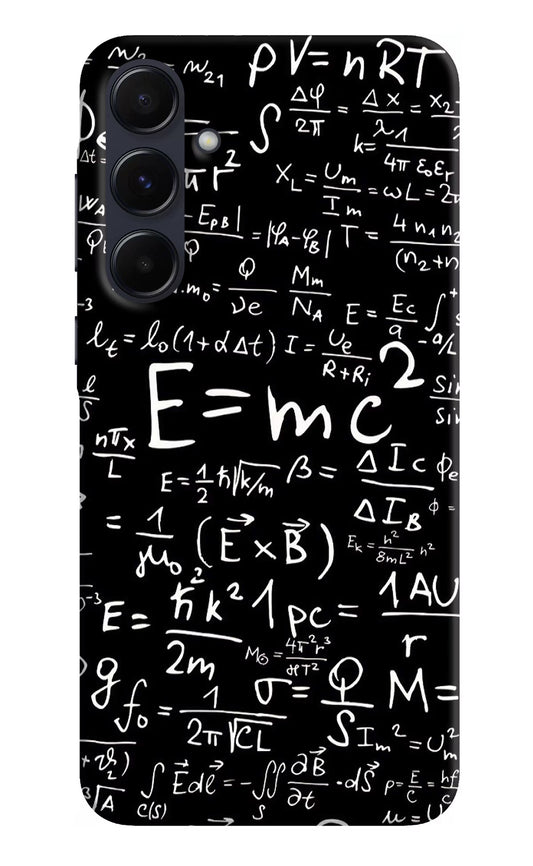 Physics Formula Samsung A55 5G Hard Case Back Cover by Casekaro