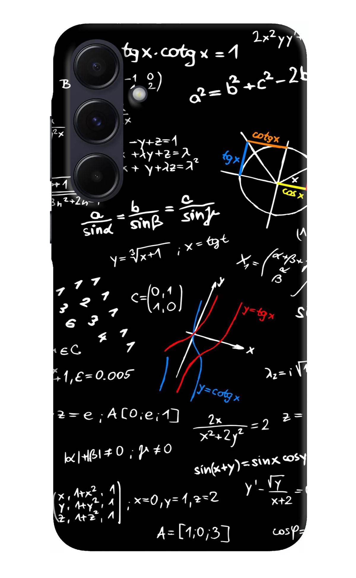 Mathematics Formula Samsung A55 5G Back Cover