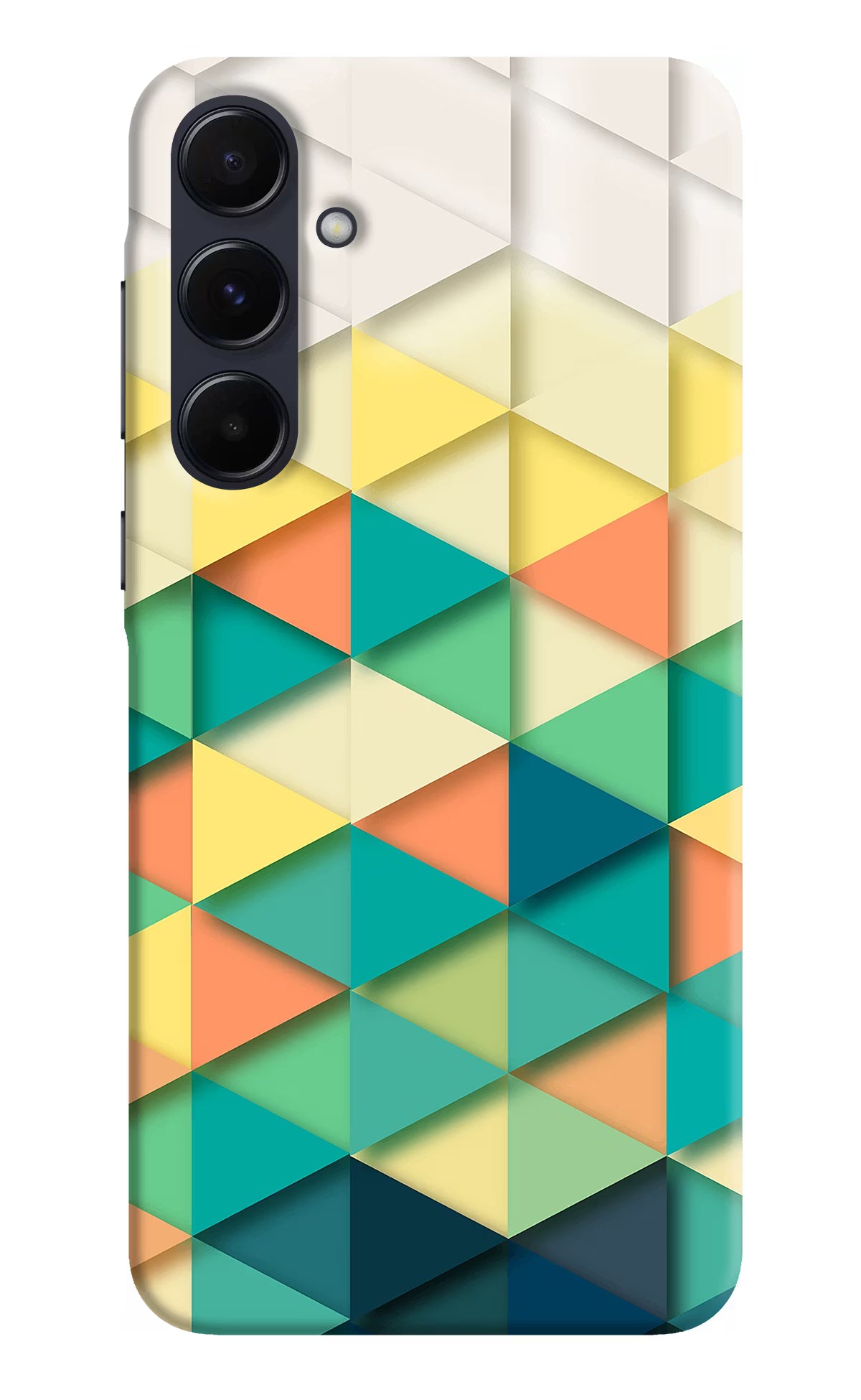 Abstract Samsung A55 5G Hard Case Back Cover by Casekaro