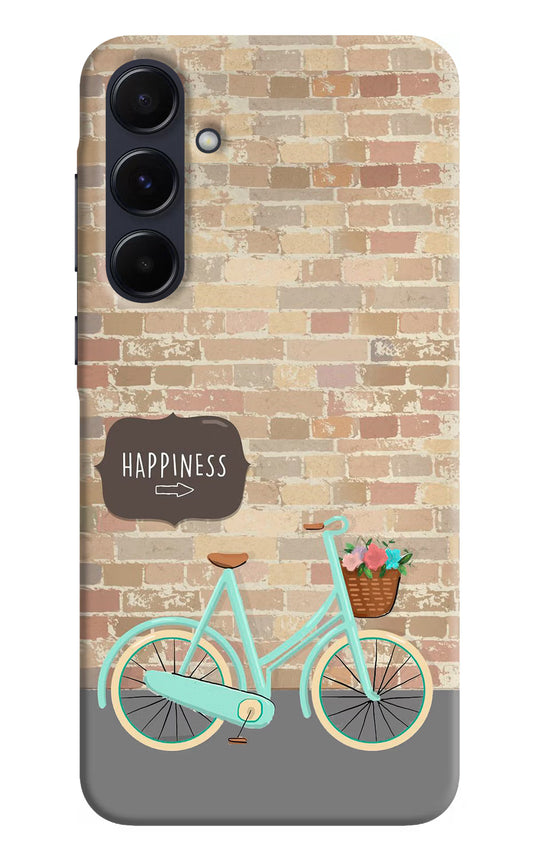 Happiness Artwork Samsung A55 5G Hard Case Back Cover by Casekaro