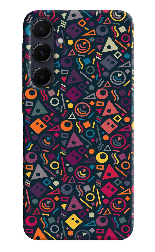 Geometric Abstract Samsung A55 5G Hard Case Back Cover by Casekaro