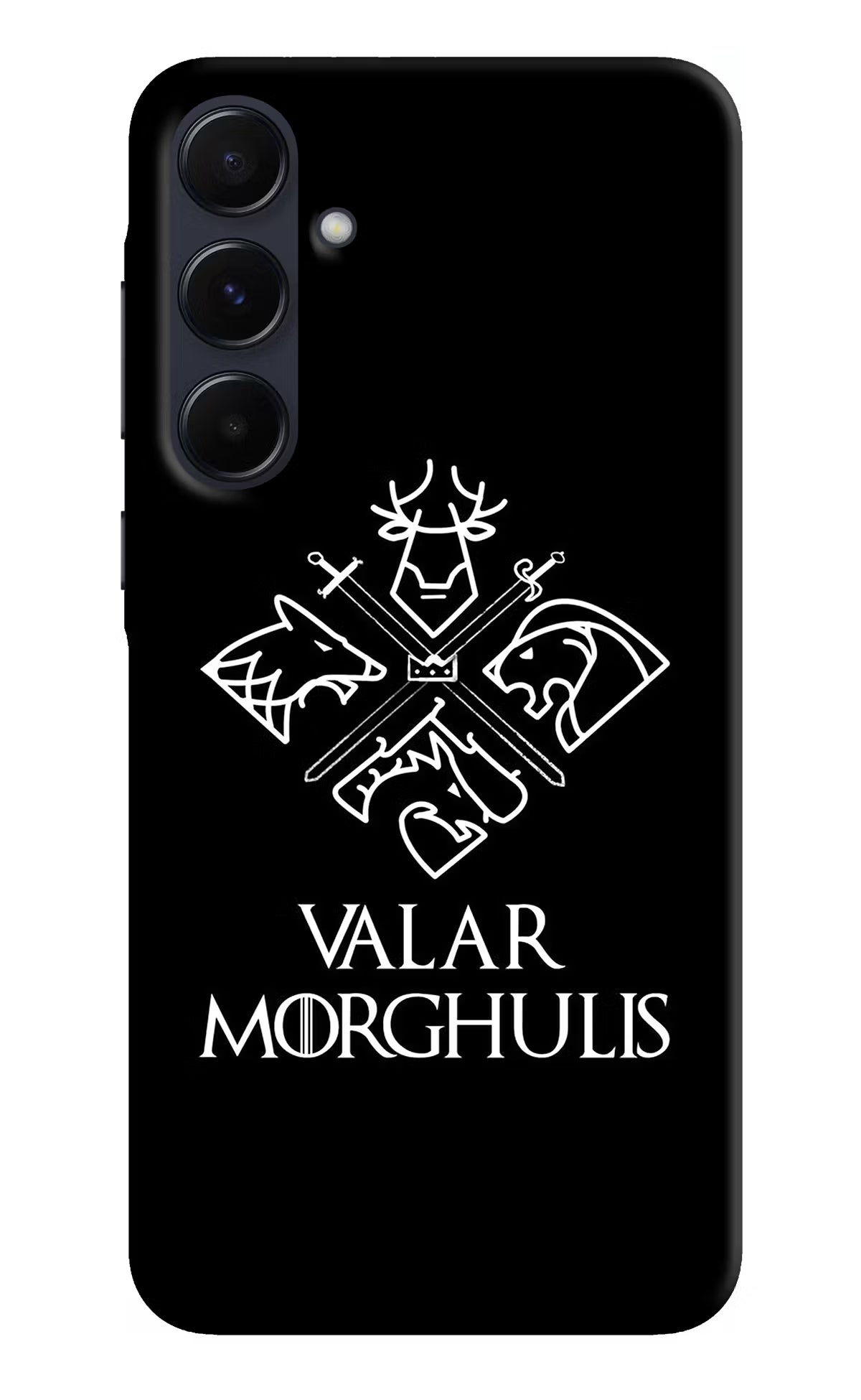 Valar Morghulis | Game Of Thrones Samsung A55 5G Hard Case Back Cover by Casekaro