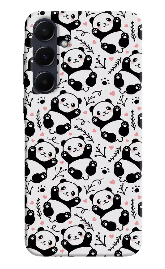 Cute Panda Samsung A55 5G Back Cover