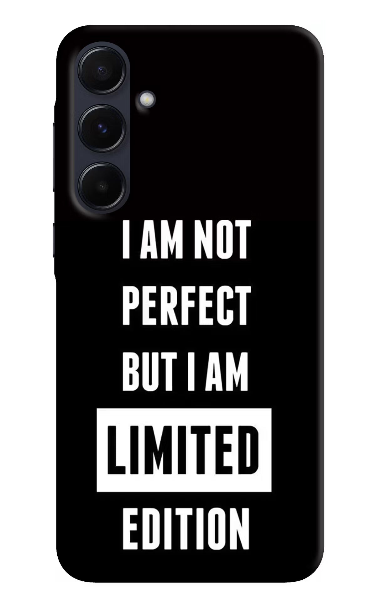 I Am Not Perfect But I Am Limited Edition Samsung A55 5G Hard Case Back Cover by Casekaro