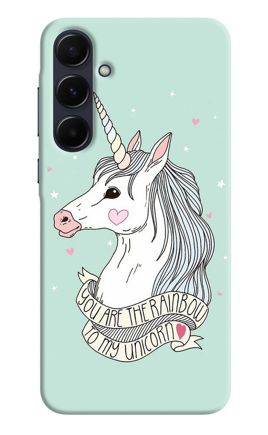 Unicorn Wallpaper Samsung A55 5G Back Cover