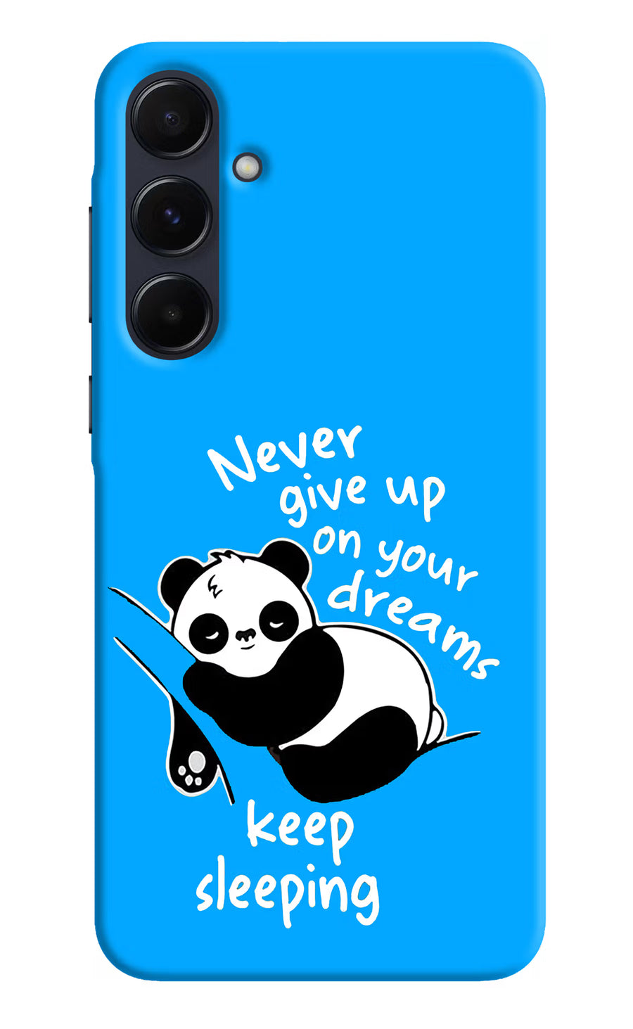 Keep Sleeping Samsung A55 5G Back Cover, Hard case