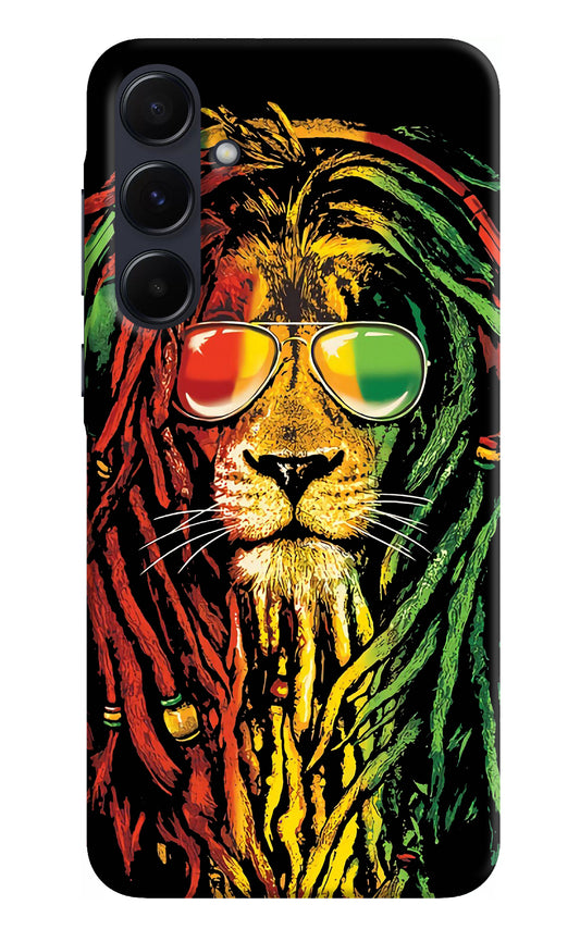 Rasta Lion Samsung A55 5G Back Cover