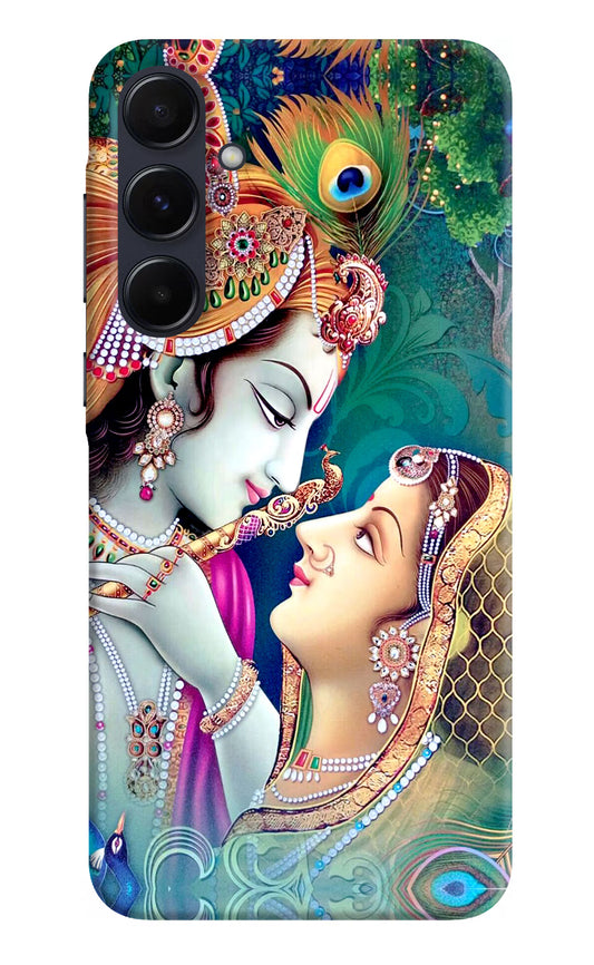 Lord Radha Krishna Samsung A55 5G Hard Case Back Cover by Casekaro