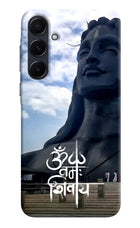 Om Namah Shivay Samsung A55 5G Hard Case Back Cover by Casekaro