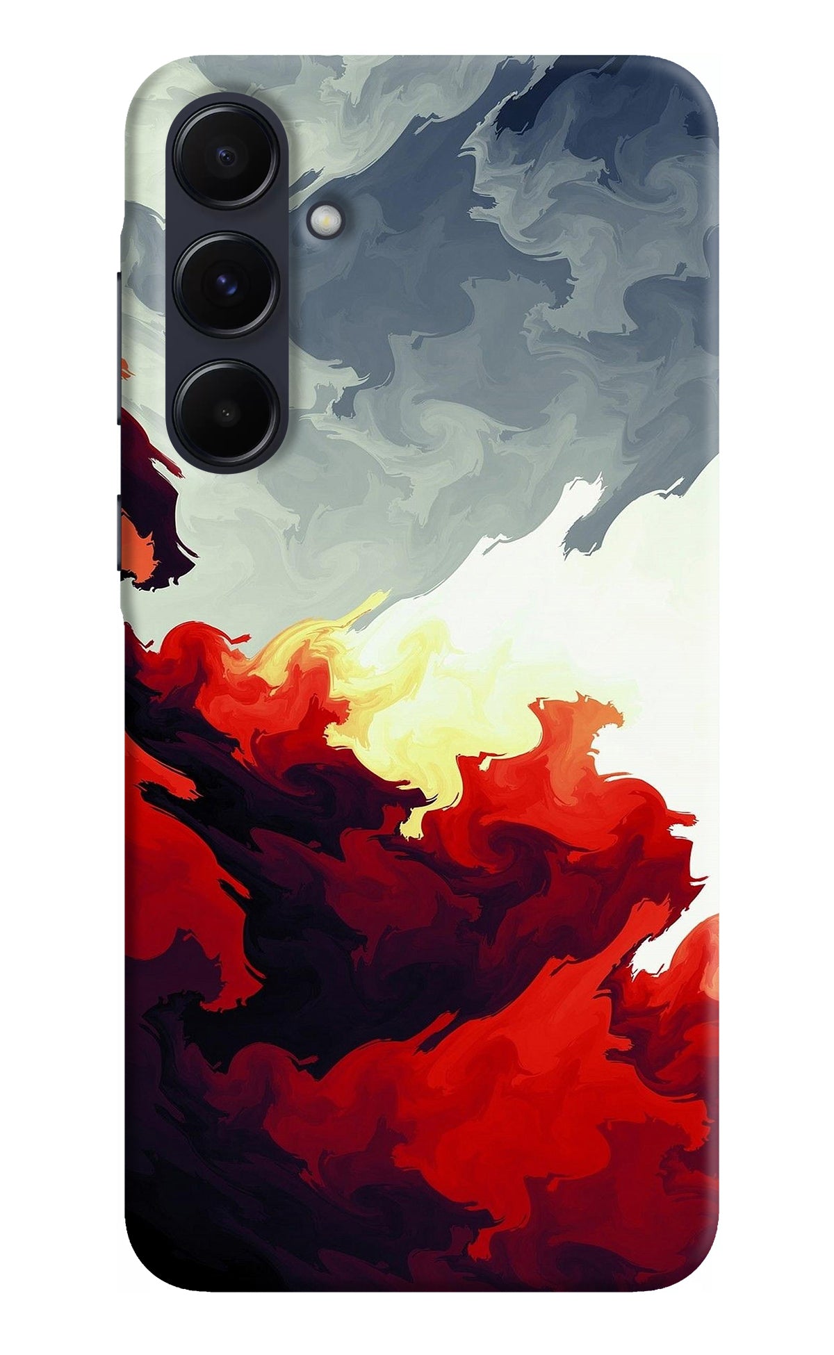 Fire Cloud Samsung A55 5G Back Cover