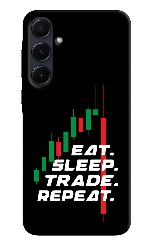 Eat Sleep Trade Repeat Samsung A55 5G Back Cover