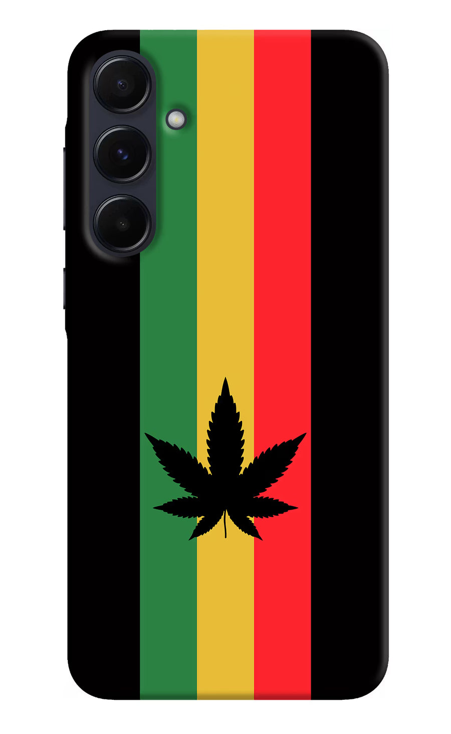 Weed Flag Samsung A55 5G Back Cover, Hard case