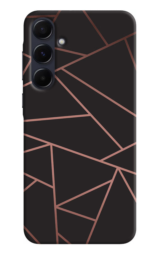 Geometric Pattern Samsung A55 5G Hard Case Back Cover by Casekaro