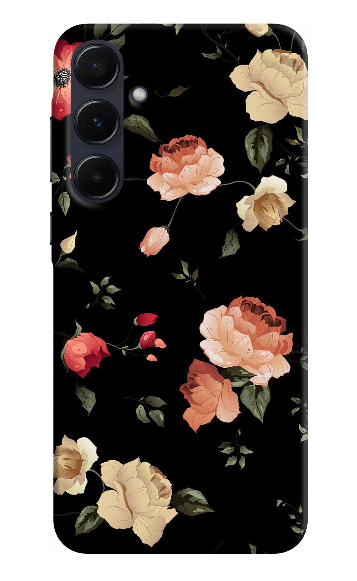 Flowers Samsung A55 5G Back Cover