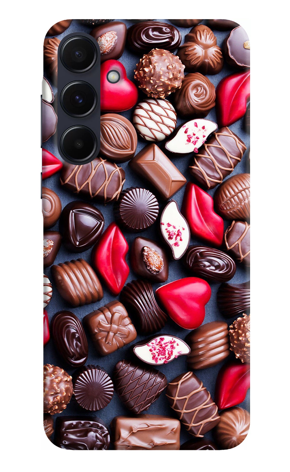 Chocolates Samsung A55 5G Back Cover