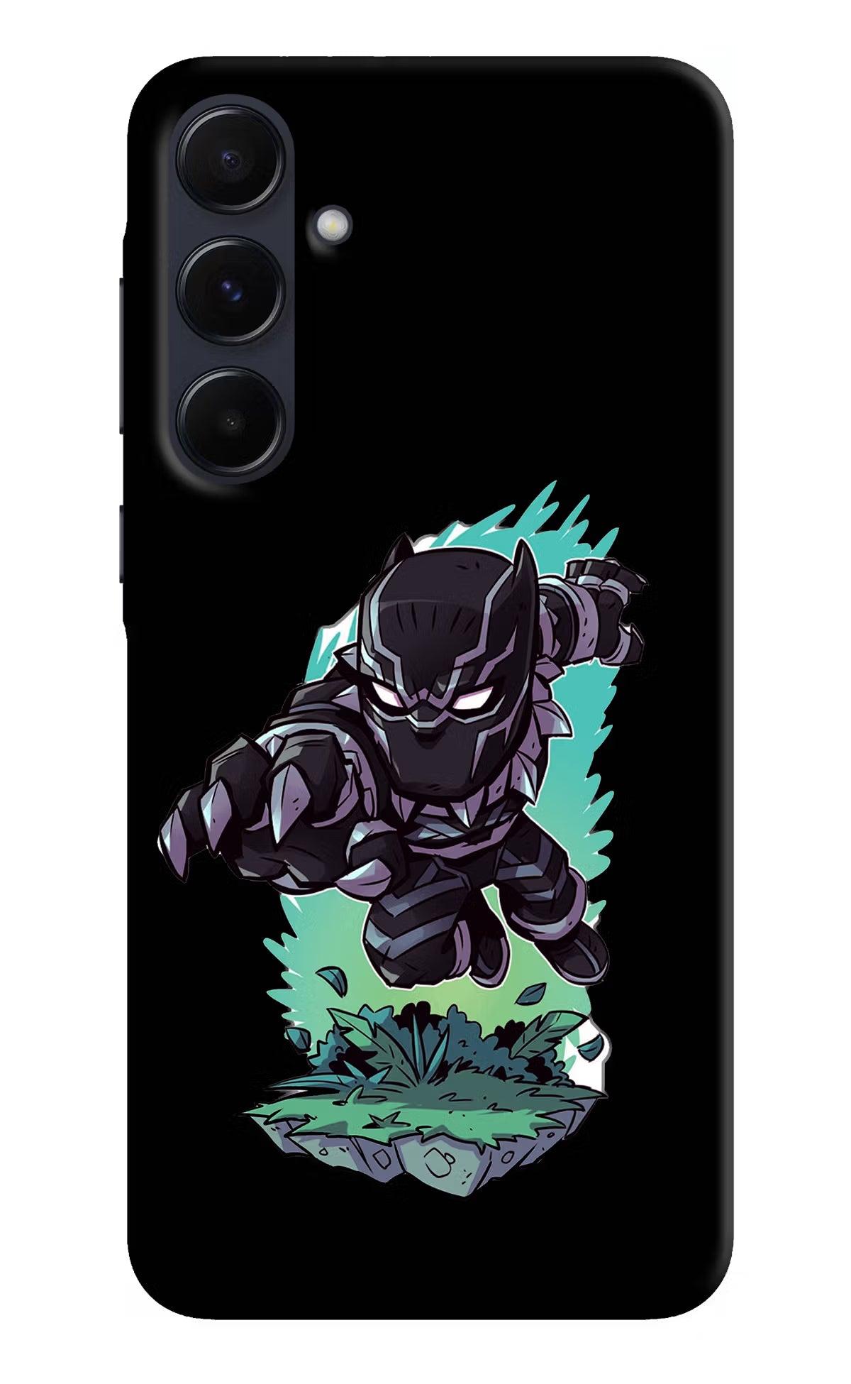 Black Panther Samsung A55 5G Hard Case Back Cover by Casekaro