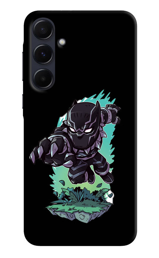 Black Panther Samsung A55 5G Hard Case Back Cover by Casekaro